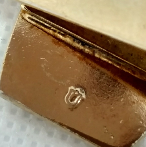 Mid-century F Initial/Monogram Key Fob Vintage - Picture 3 of 6